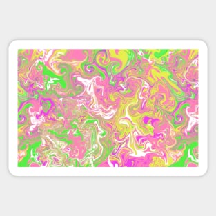 Cotton candy marble Sticker